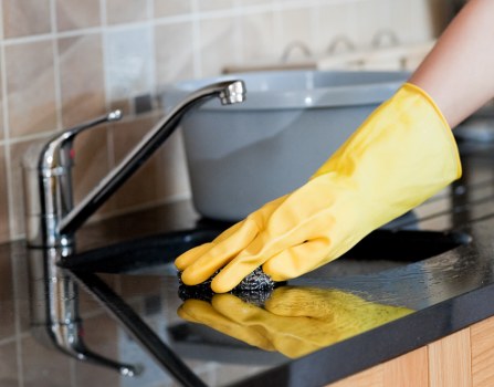 End of tenancy cleaning in a Wembley flat before move-out