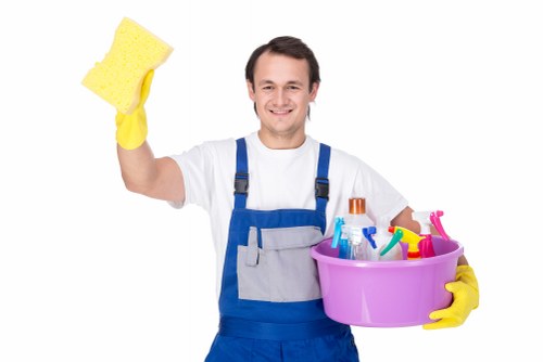 Local cleaners carrying out a detailed property refresh in Wembley