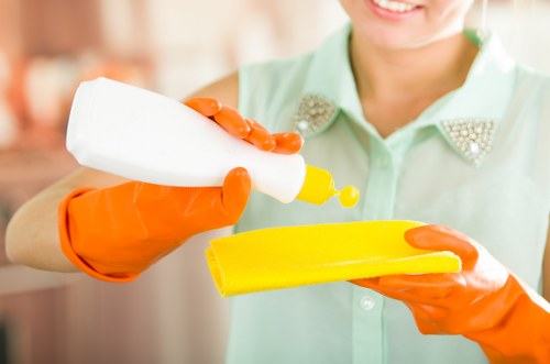 Customer complaint being reviewed after an oven cleaning service