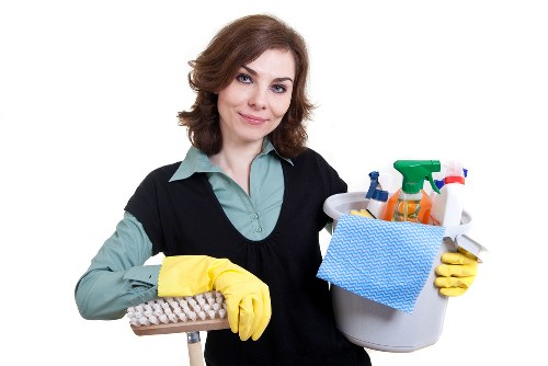 Local cleaner working in a Wembley family house